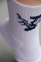 White Sock with Logo